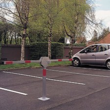 Barrière double bras pour 2 places de parking - Mottez B303C