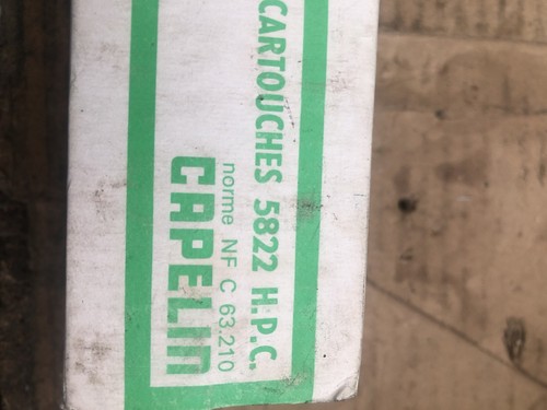 Capelin cartouches fusible - capelin,