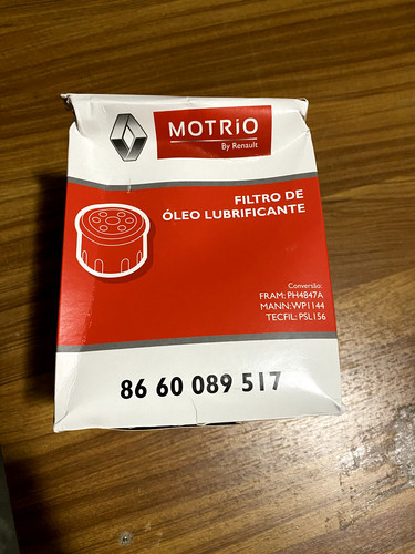 Filtre huile motrio pour - de, l'huile