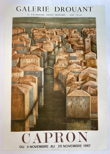Capron 1967 affiche - capron,