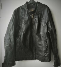 Veste blouson vintage cuir homme "MAJOR DESIGN NDK"  T 54 56 XL etat  comme neuf