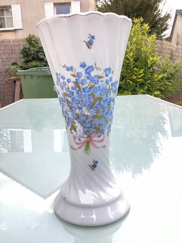 Vase porcelaine cannelé - vase, en