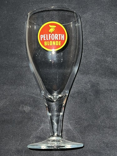 Verre bière pied pelforth - À,