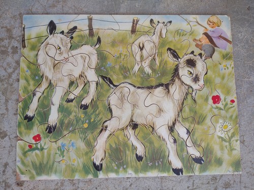Vintage lot ancien puzzle - ,