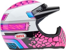 Casque Intégral Bell MOTO-3 Death Spray Pink/Purple
