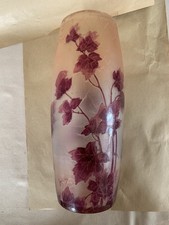 Vase Legras Signé d un