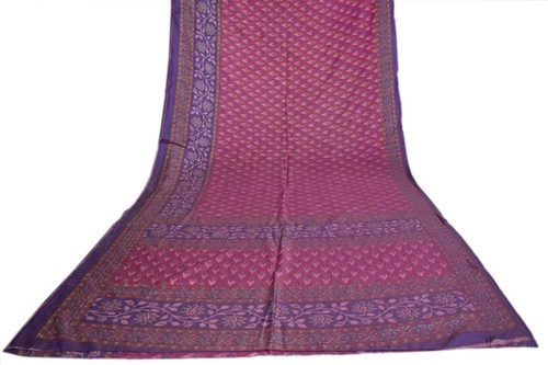 Tissu artisanal sari soie - tissu, en