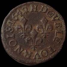 Double tournois 1642 - tournois,