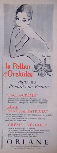 Publicité 1961 orlane - 1961,