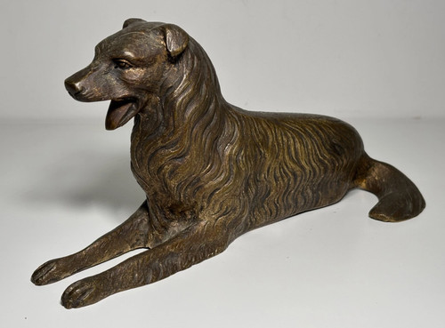 Posture chien bronze - chien,