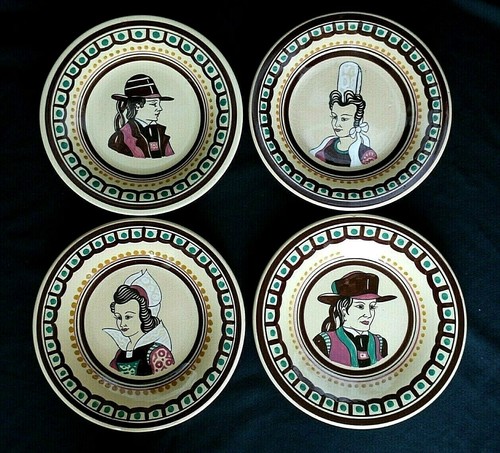 Assiettes faïence - en,
