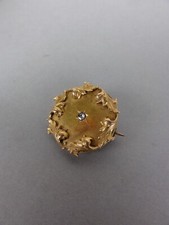 Broche ancienne or 18 carats