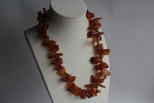 Collier ambre brut (68584)