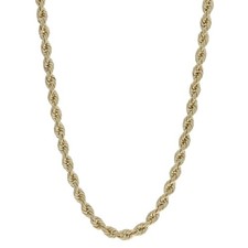 Collier En Chaîne En Or Jaune