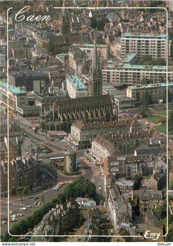 Carte postale caen - -,