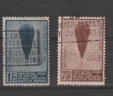 BELGIQUE 2 TIMBRES anciens