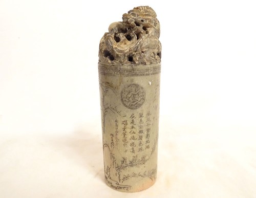 Sceau cachet chinois pierre