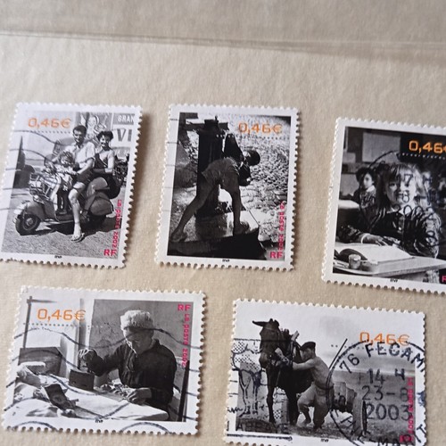 France lot timbres poste - france,