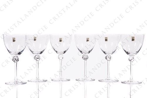 Six verres vin 3 boléro - verres, à