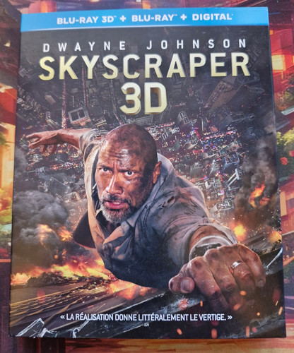 Skycraper blu ray - 3d, (blu-ray