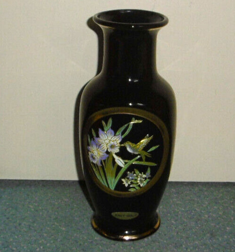 Beau vase noir decor - noir, et