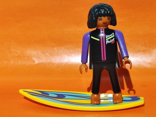 Playmobil figurine surfeur - playmobil,