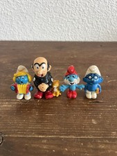 Vintage Lot De 4 schtroumpf