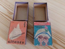 boites allumettes Gitanes