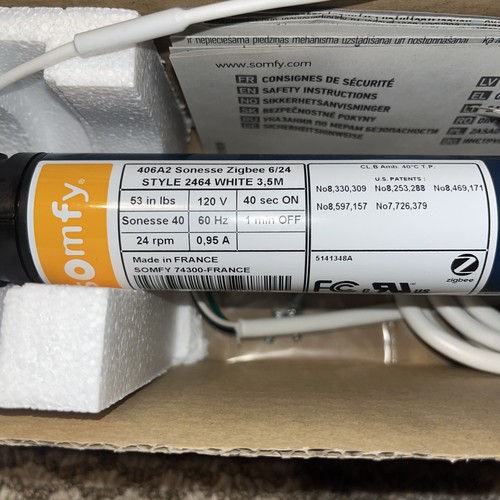Somfy motor 406a2 sonesse - somfy,