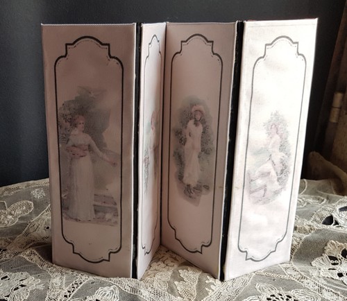 Rare joli paravent poupée - !,