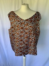 Chemisier vintage en satin de