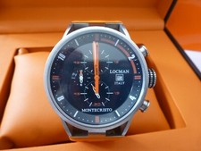 Montre "LOCMAN chronomètre quartz Montecristo titane excellent état, année 2018