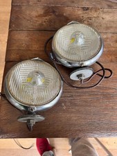 PAIRE PHARES MARCHAL FANTASTIC 660 ADDITIONNEL CHROMES