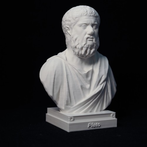 Statue buste platon - statue,