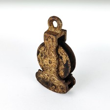 Poulie Ancienne Fonte 14cm -