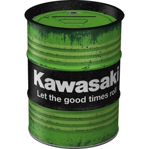 Tirelire huile moto - , kawasaki