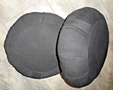 2~14" Round x 8 in wide~ Black