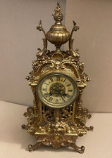 HORLOGE PENDULE CARTEL EN BRONZE   XIX