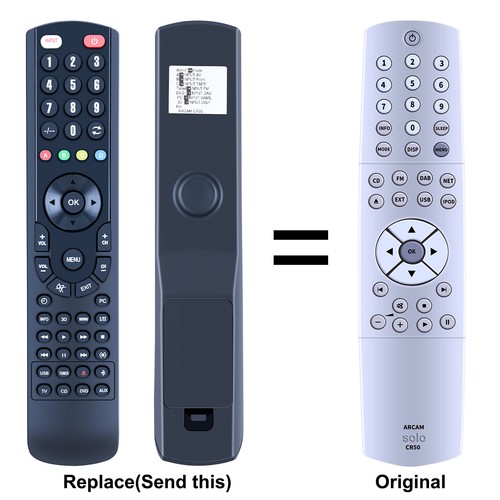 Replacement remote control - replacement,