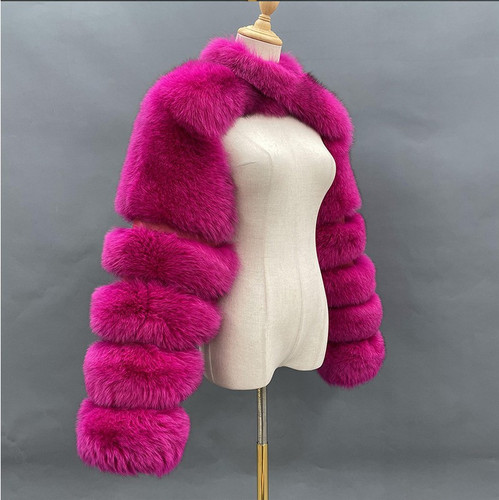 Veste courte fourrure - courte,