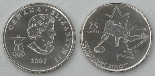 Canada cents monnaie - canada, 25