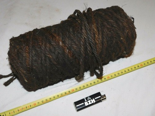 Ancien rouleau corde - corde, bout