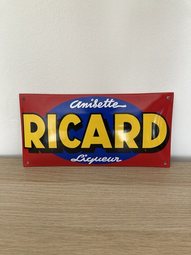 Plaque émaillée ricard - plaque,
