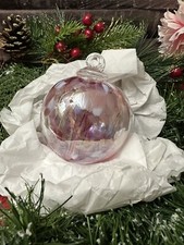 boule de noël ronde ancienne