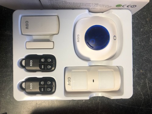 Kit alarme maison cgv sans - sans, fil