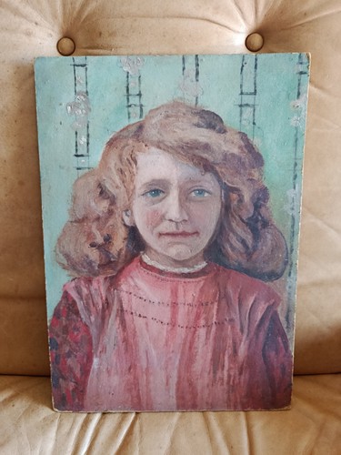 Tableau huile sur - , panneau