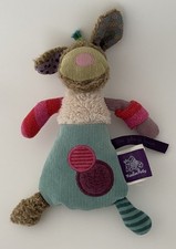 6146?15cm Doudou Peluche Moulin Roty les jolis pas beaux chien multicolore