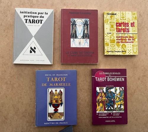 Lot livres tarot - livres,