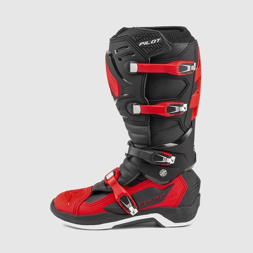 Bottes moto forma pilot rouge - moto,
