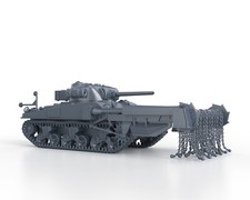 WWII USA - SHERMAN M4A4 CRAB -